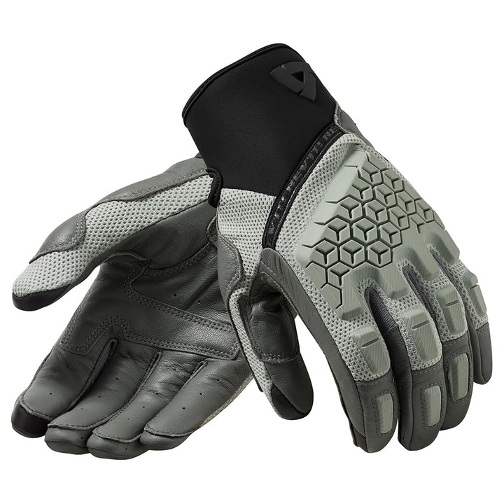 Revit Caliber Motorradhandschuhe Mittelgrau S, Mittelgrau S