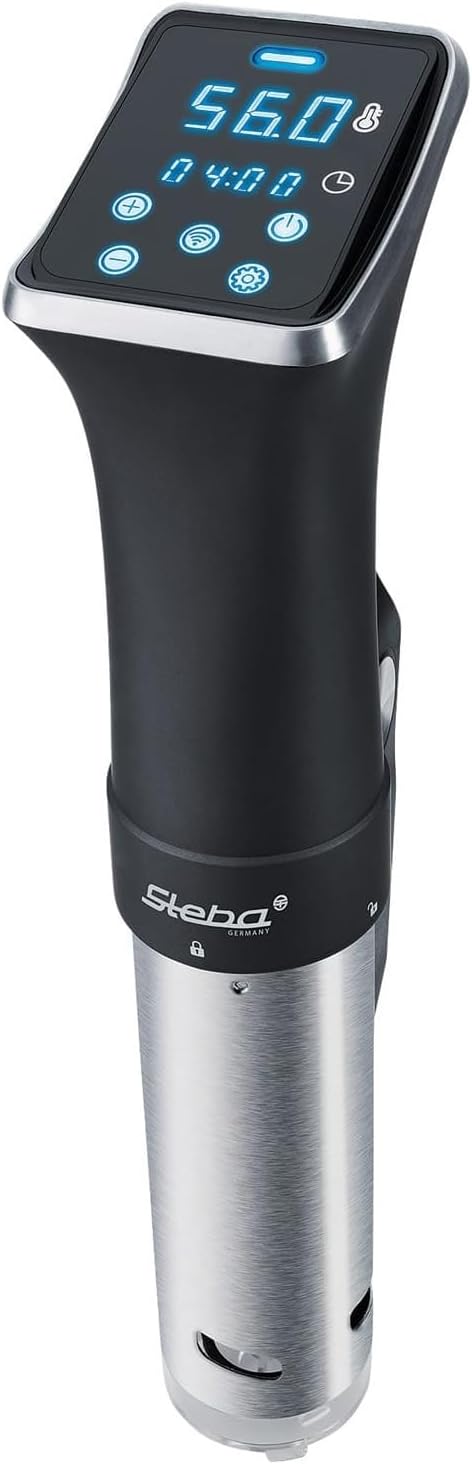 Steba SV 80 Sous Vide Garer WIFI | WIFI-Funktion f?r komfortable mobile App-Steuerung | Wasserdicht