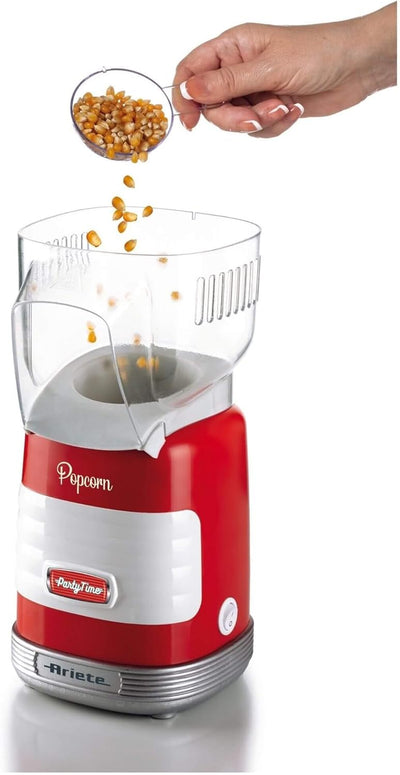 Ariete 2956 Pop Corn Party Time,Popcornmaschine,1100 W,, Pop Corn Party Time