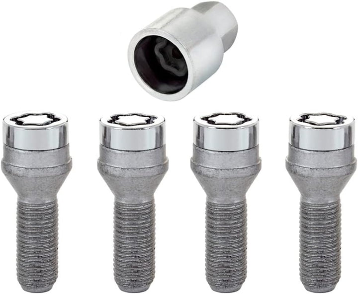 27186SU Radsicherungsbolzen SU (Standard) M12 x 1,75, Kegelsitz, Schaftlänge 29,0 mm, Gesamtlänge de