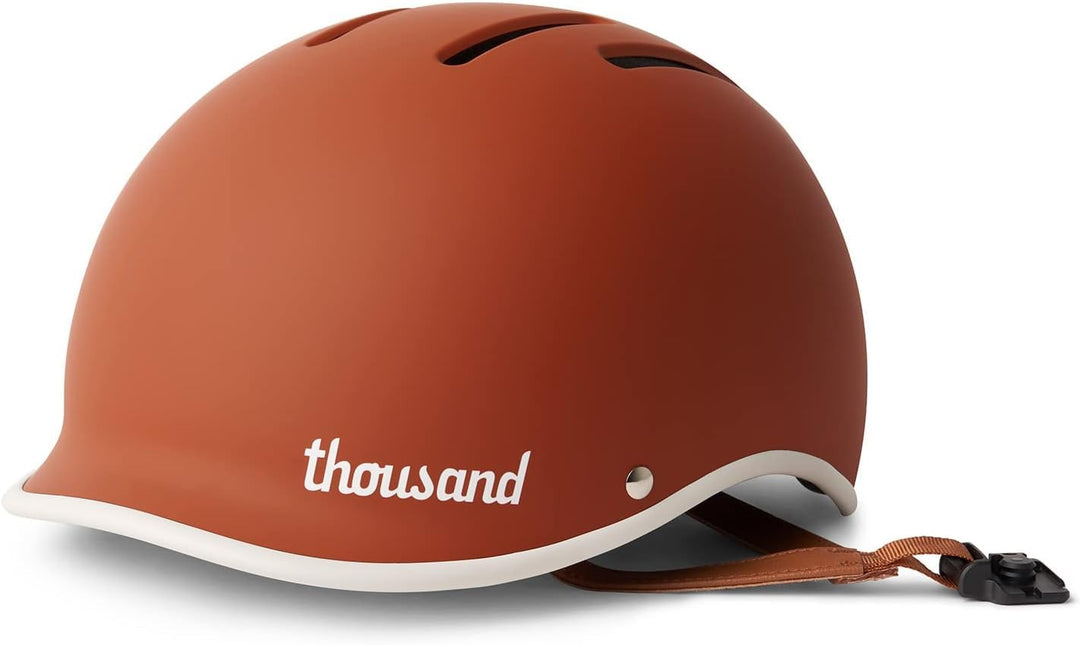 Thousand Heritage Collection Fahrradhelm für Erwachsene, niedriges Profil, Retro, Pendler, Sicherhei