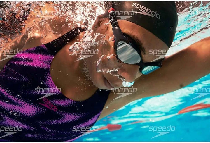 Speedo Unisex Biofuse 2.0 Swimming Goggles Goggles (pack of 1) Einheitsgrösse Black/Chrome, Einheits