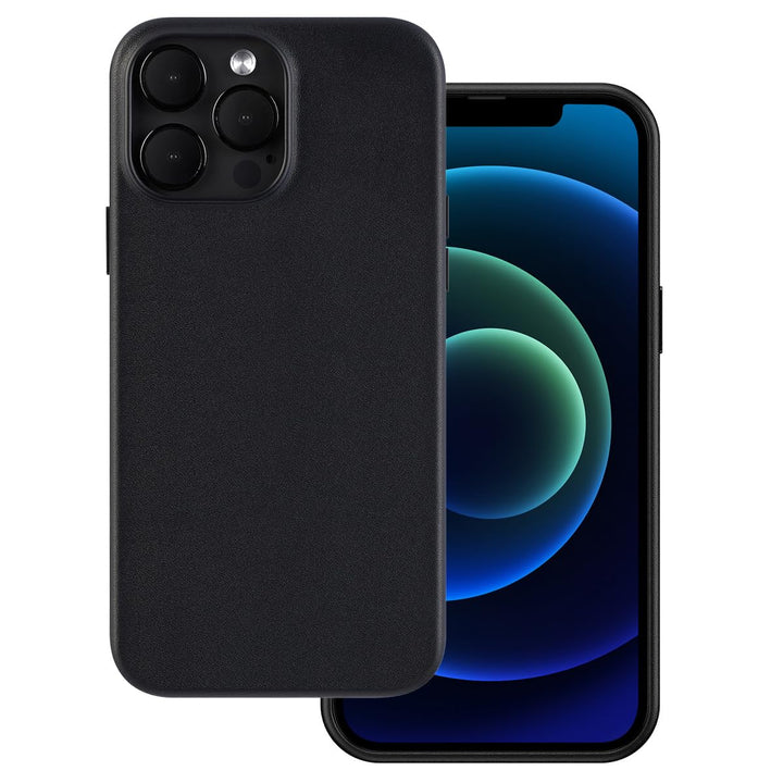 entworfen für iPhone 13 Pro Max Lederhülle, Handgefertigte Echtlederhülle für iPhone 13 Pro Max, Kom