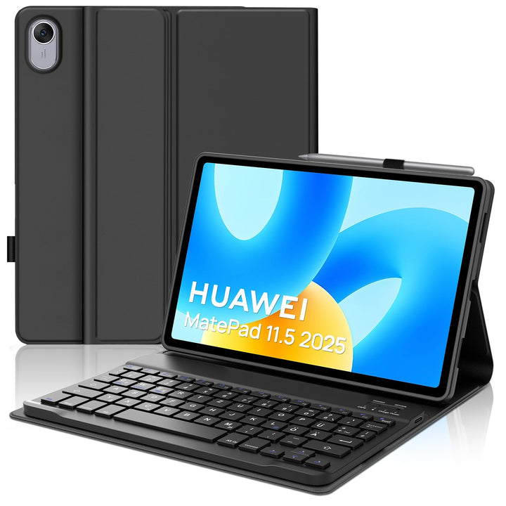 FOGARI Tastatur Hülle für Huawei Matepad 11.5 Zoll 2025/2023 und Huawei Matepad 11.5 S 2025/0204 mit