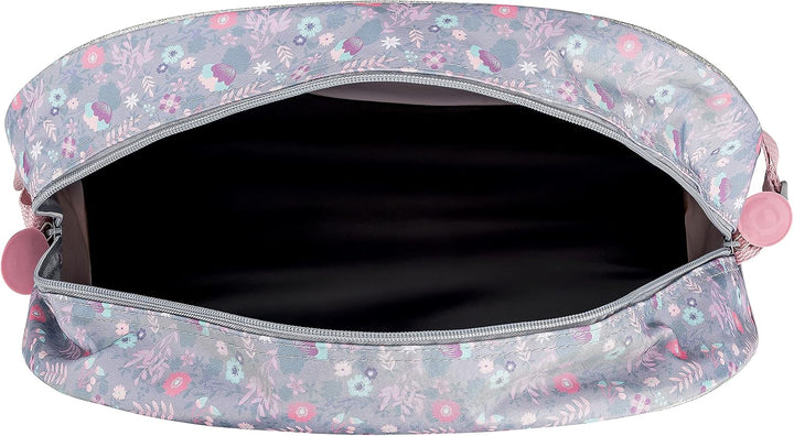 Sporttasche für Mädchen Pferde 40x25x13 cm Rose/Grau (20ko), Rose/Grau (20ko)