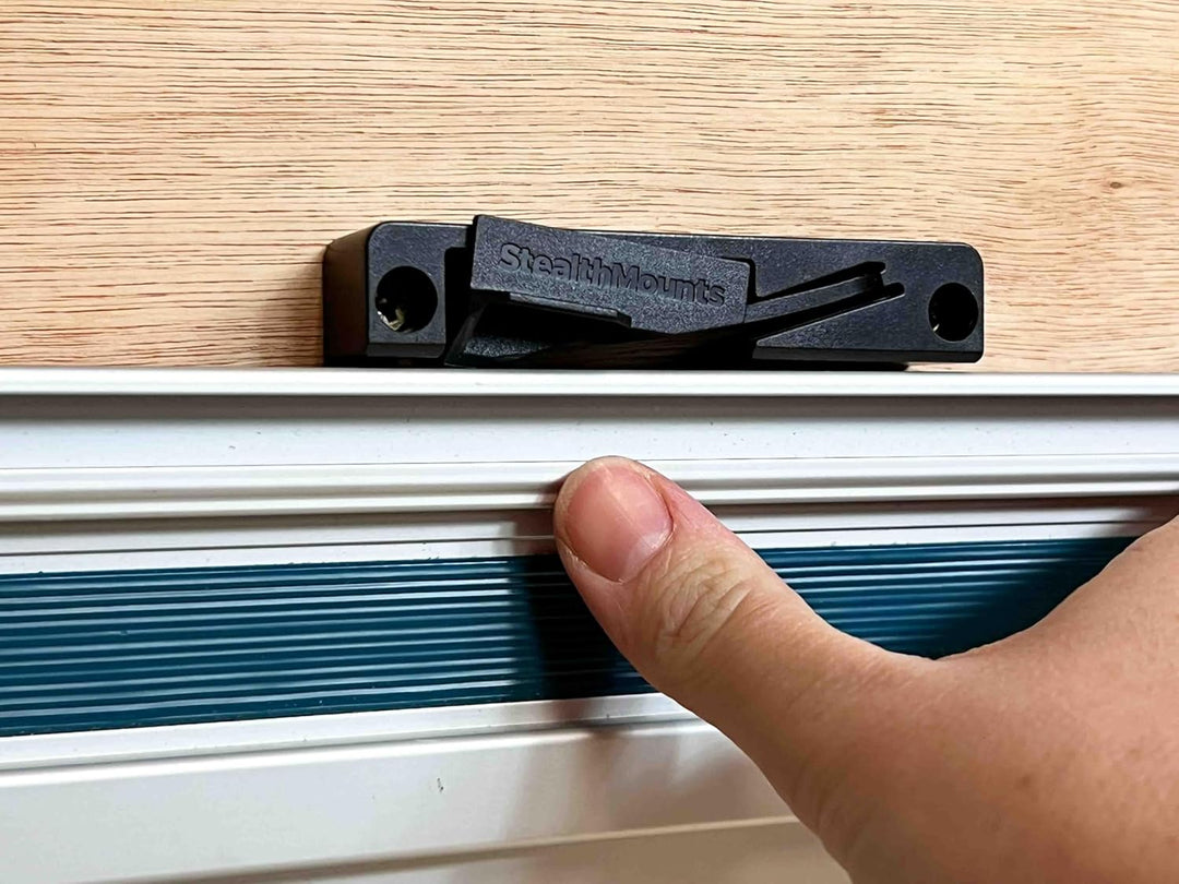 StealthMounts Schienenhalterung, 2 Stück, Schienenhalterung, Schienenhalterung, Schienenhalterung, S