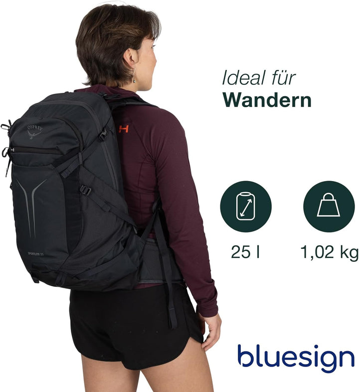 Osprey Sportlite 25 Torrent Blue OS Schwarz Casual, Schwarz Casual