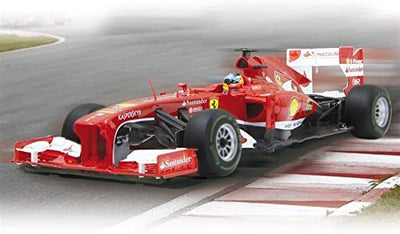 JAMARA 404515 - Ferrari F1 1:18 2,4GHz - offiziell lizenziert, bis zu 1 Stunde Fahrzeit bei ca. 9 Km