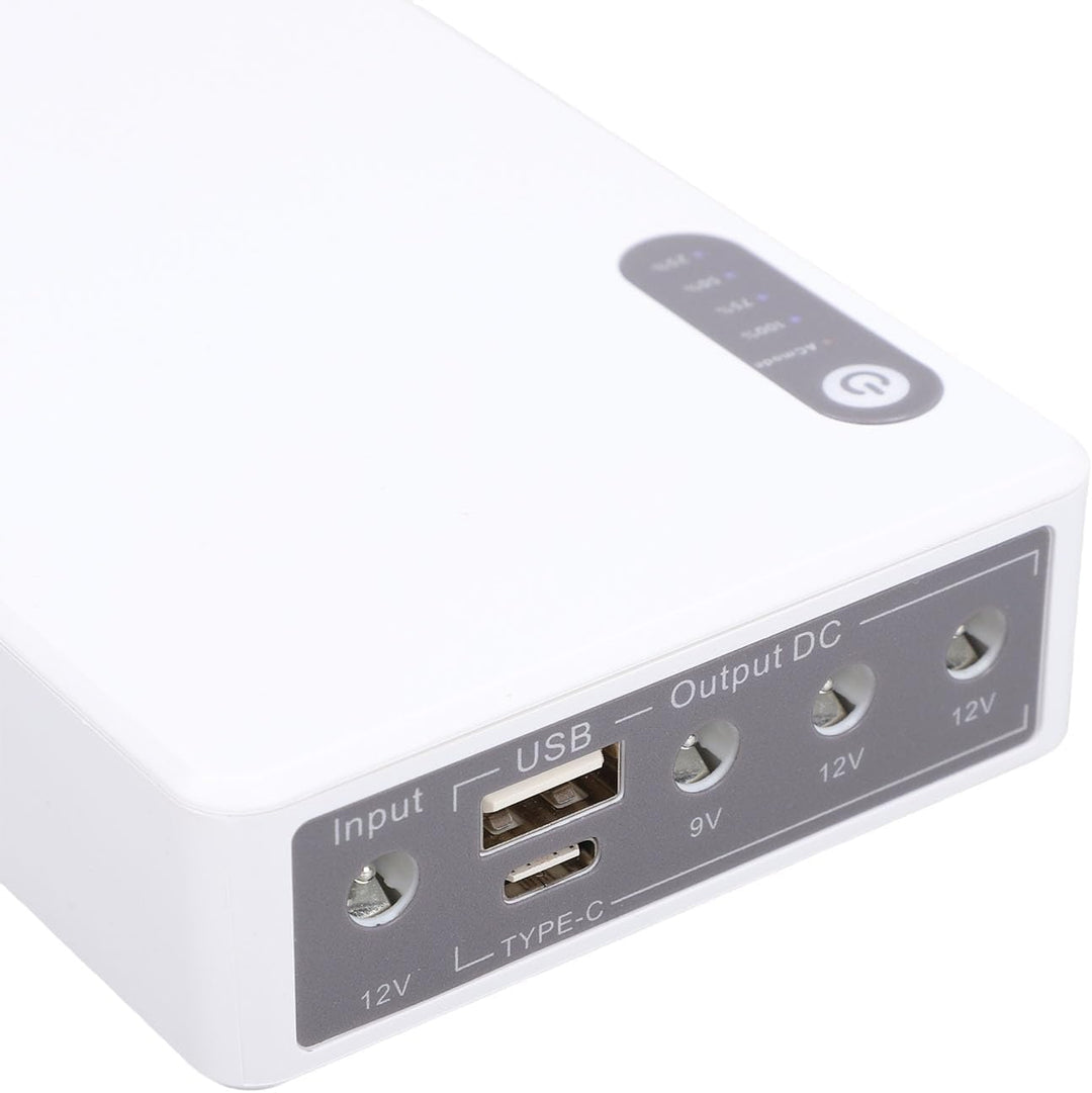 Walfront Mini-USV, 8800 MAh, Backup-Batterie für Router-Modem, Unterbrechungsfreie Stromversorgung,