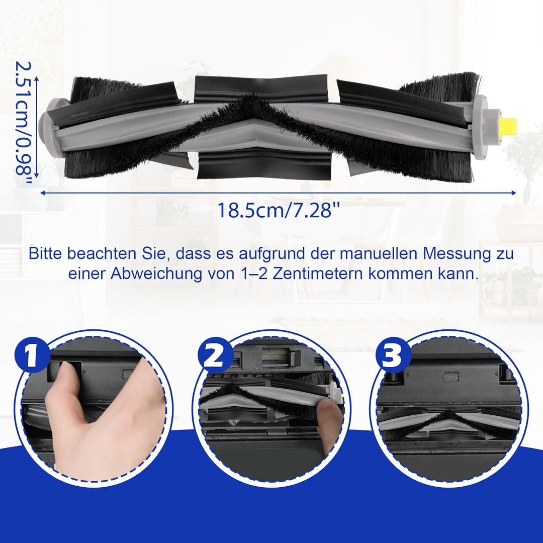 Walzenbürste T20 Omni Hauptsächlich Kompatibel mit Saugroboter ECOVACS DEEBOT X1/X1 Omni/ T20 Omni/