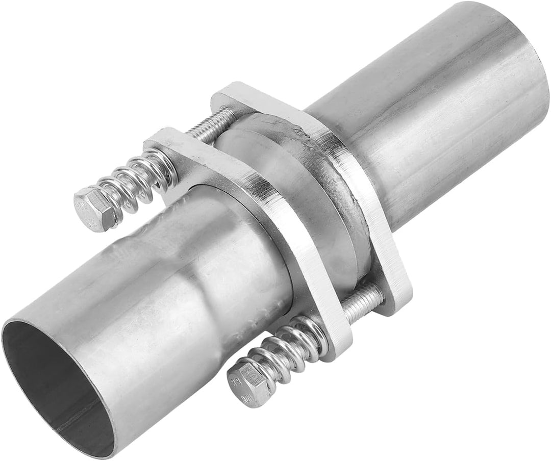 KIMISS Auspuff-Federbolzen-Flansch, Auspuffflansch-Federbolzen-Reparaturrohr-Kit Quick Fix 2,25 Zoll