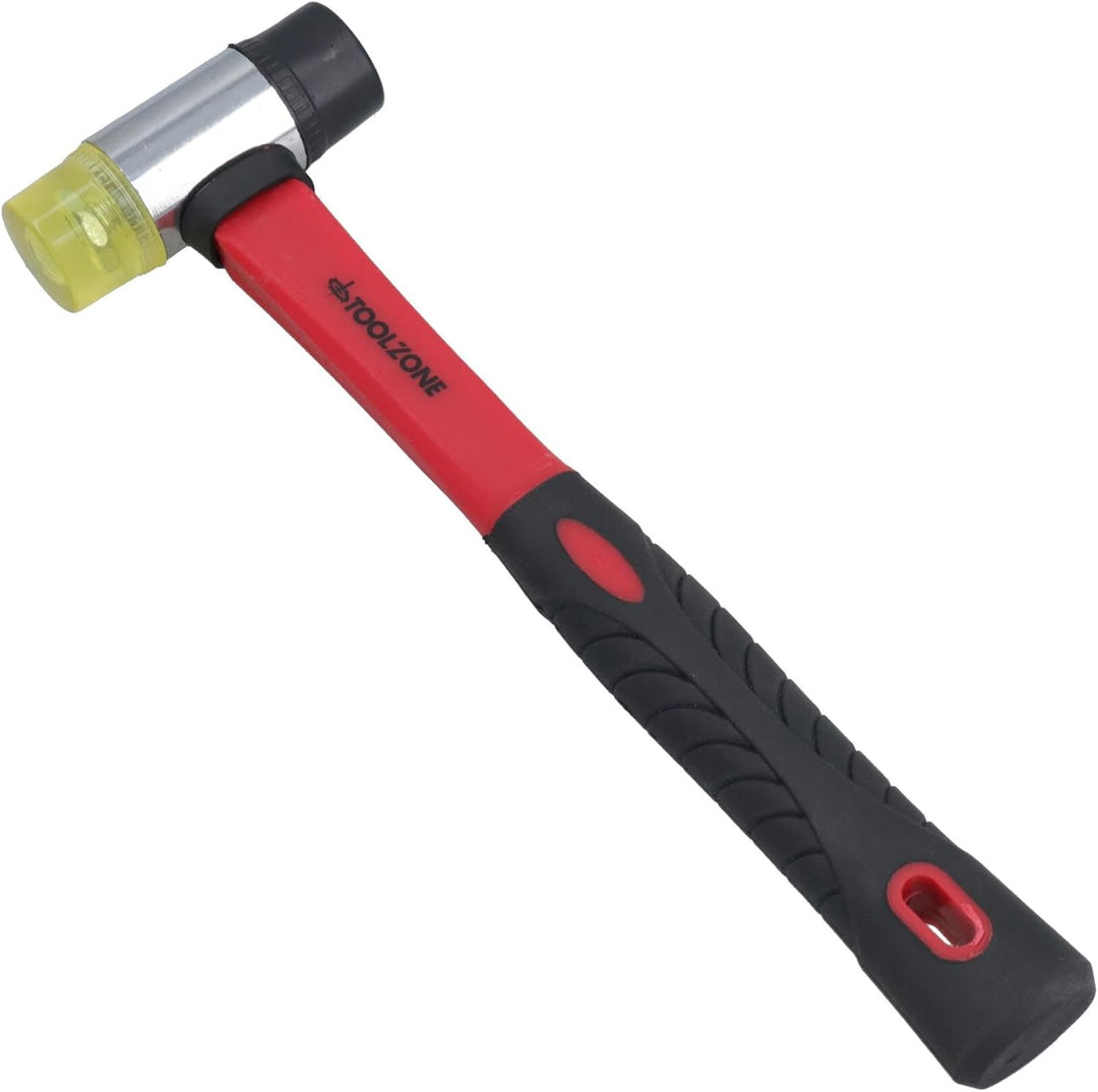 30 mm Gummi & Nylon Mallet Fiber Griff Juweliere Hammer Fenster Verglasung