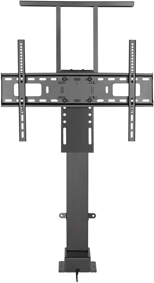Maclean Elektrisch Höhenverstellbare 37-80" TV Halterung zum Einbau | mit Fernbedienung und mit App-