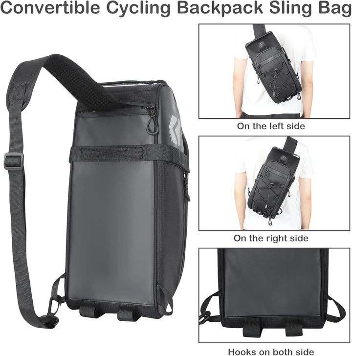 VERTAST Fahrrad Gepäckträger Tasche Wasserdicht Multifunktionale Packtasche für Fahrrad Sitz Outdoor