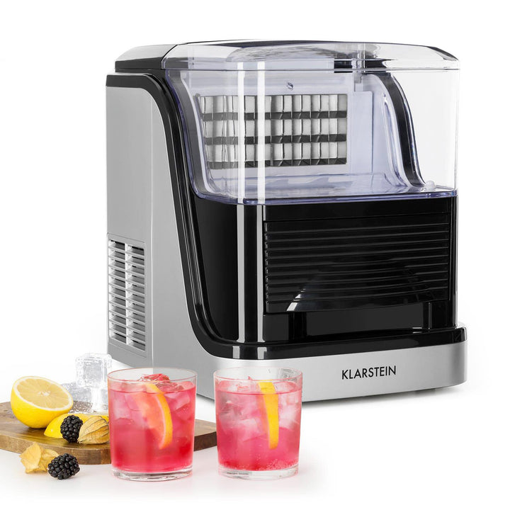 Eiswürfelmaschine 15Kg / Tag I Klare Eiswürfel I Wassertank entnehmbar I 2 Grössen wählbar I 2,5 Lit