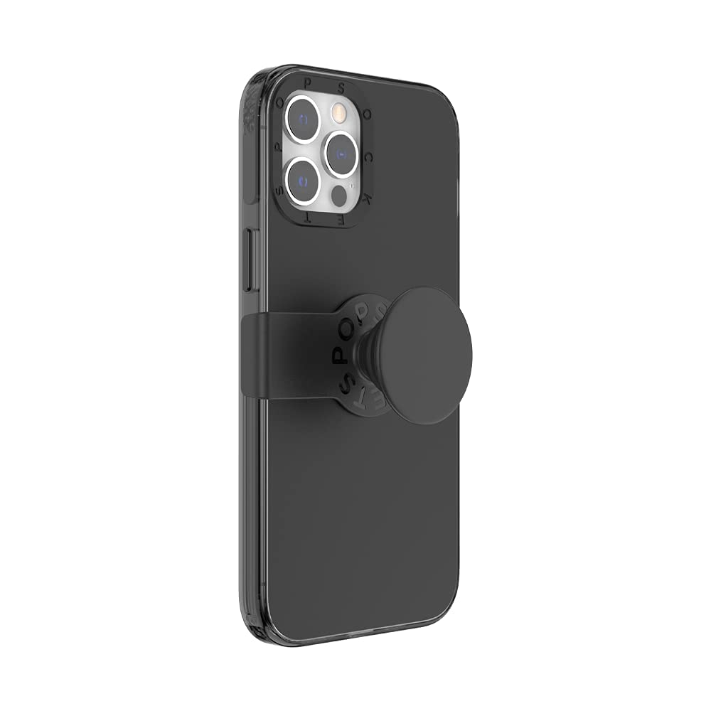PopSockets: PopCase Hülle für iPhone 12 Pro Max mit Abnehmbarem PopGrip Slide Sockel und Griff mit A