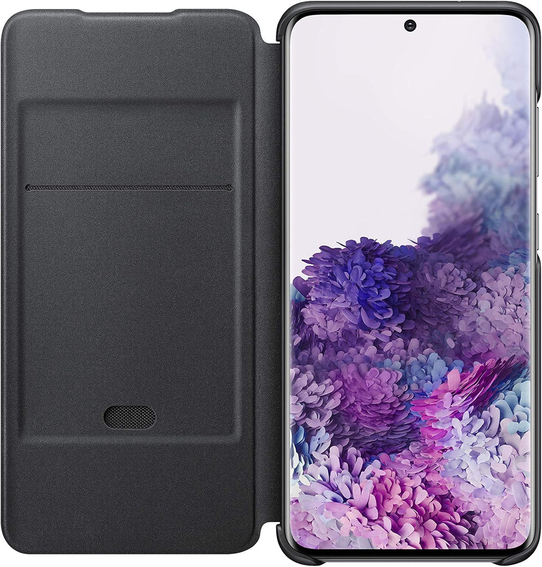 Samsung LED View Smartphone Cover EF-NG980 für Galaxy S20 | S20 5G Handy-Hülle, LED-Anzeige, Kartenh
