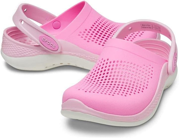 Crocs Unisex Kinder Literide 360 Clog T 30/31 EU Taffy Pink Ballerina Pink, 30/31 EU Taffy Pink Ball