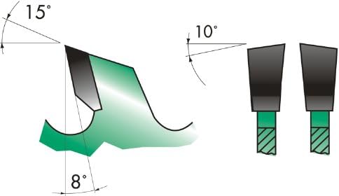 Edessö 53525030 HM-Kreissägeblatt Präzision Silberpfeil 2 KNL HW 250x3,2/2,2x30 Z=80 VW, silber