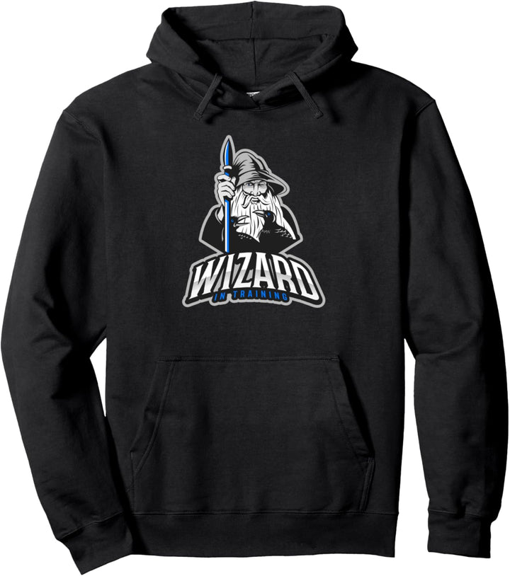 Wizard In Training Gift for Kids Men Women Pullover Hoodie