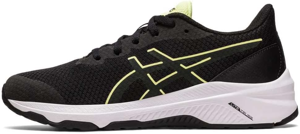 ASICS Jungen Gt-1000 12 Gs Sneaker 35 EU Black Rain Forest, 35 EU Black Rain Forest