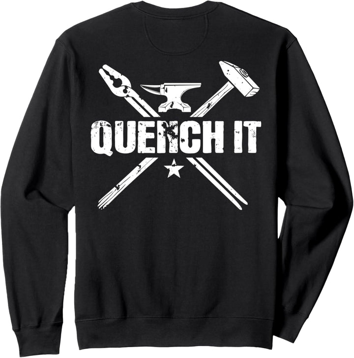 Schmied Bild auf der Rückseite der Kleidung Sweatshirt