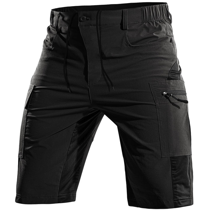 Cycorld Kurze-Hosen-Herren, Wanderhose MTB Hose Herren Kurz Atmungsaktiv Schnelltrocknende Bermuda C