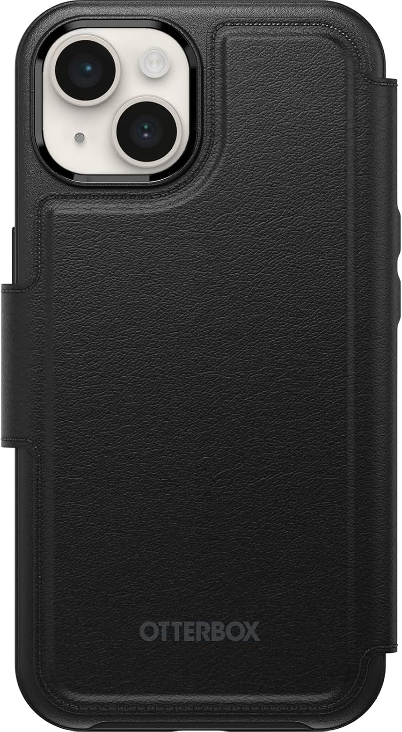 OtterBox Folio für iPhone 14 für MagSafe, Soft Touch Folio mit 3 Slots, Starke magnetische Ausrichtu
