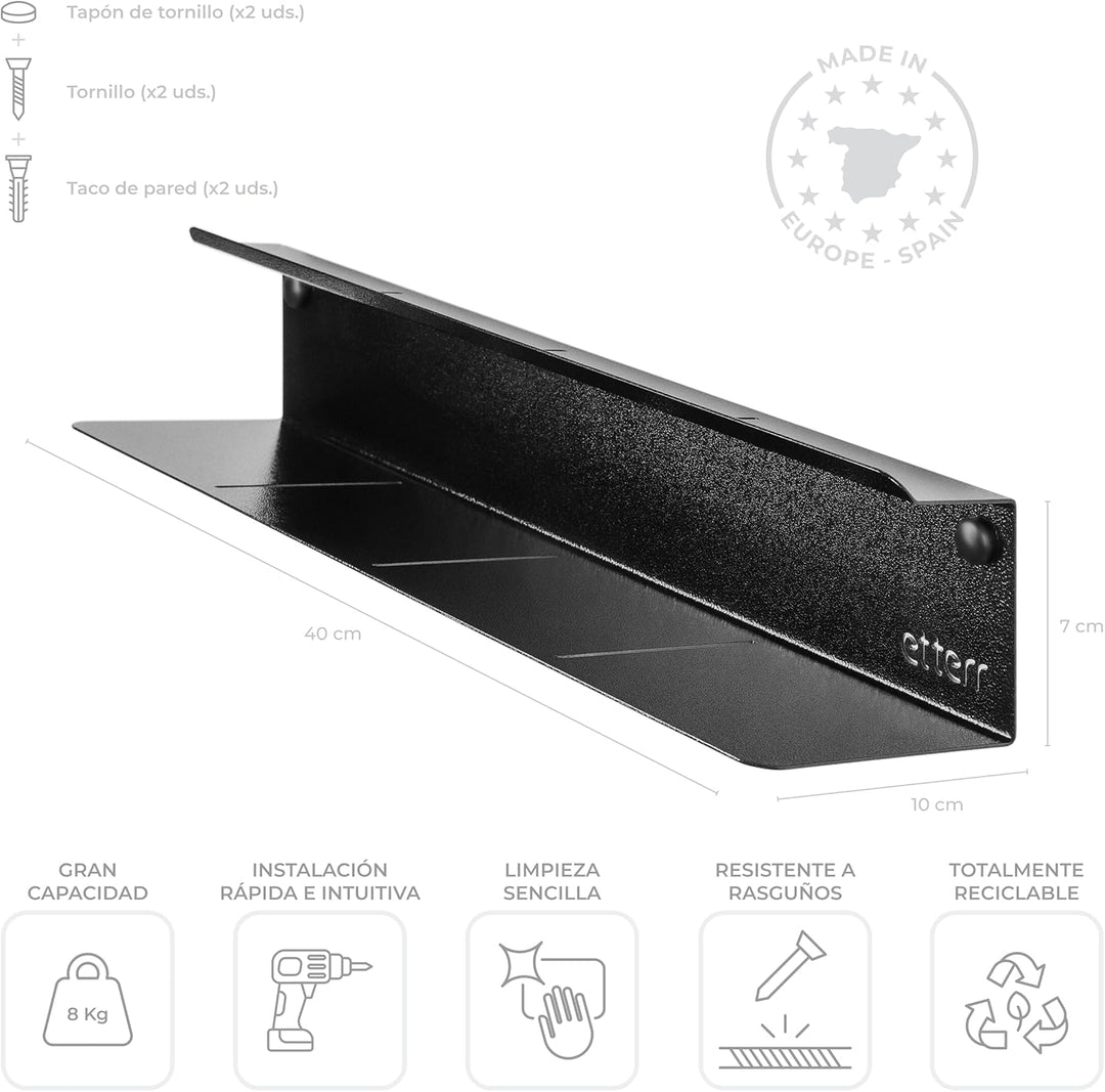 Schuhregal Eingang, Schmaler Wand-Schuhorganizer für Innen und Aussen, Schrank/Garderobe, Schuhablag