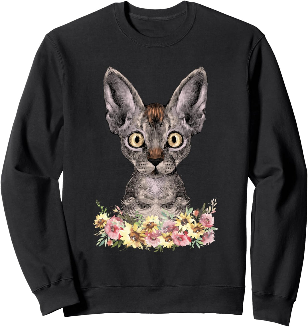 Devon Rex Katze Sweatshirt