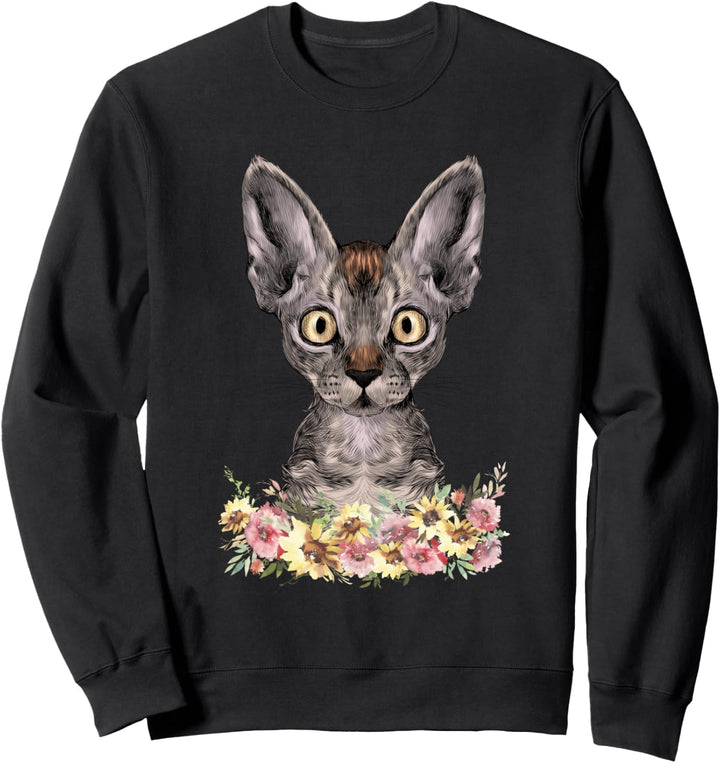 Devon Rex Katze Sweatshirt