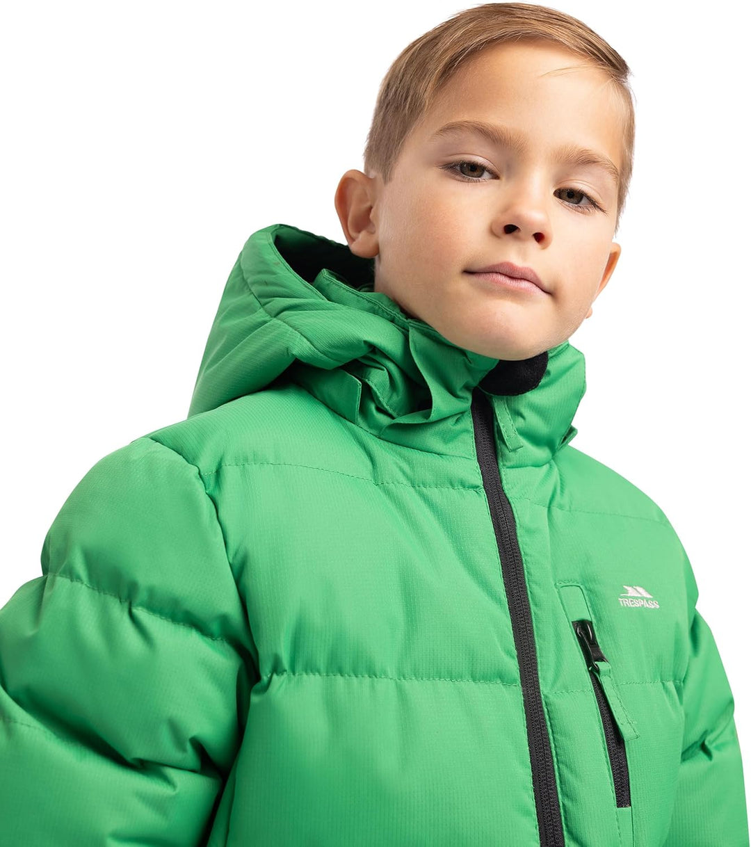 Trespass Herren Tuff-Male JKT Jacke 3-4 Jahre Grün (Clover), 3-4 Jahre Grün (Clover)