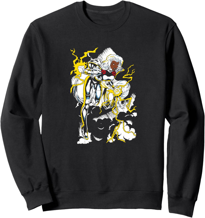 Marvel X-Men Storm Action Pose Retro Sweatshirt