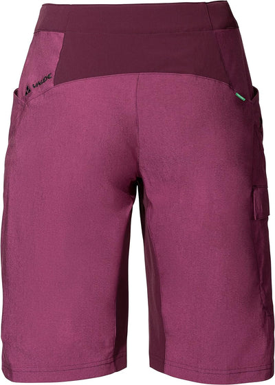 VAUDE Women's Tremalzo Shorts II - Bike Shorts für Damen - inklusive Innenhose mit Sitzpolster - atm