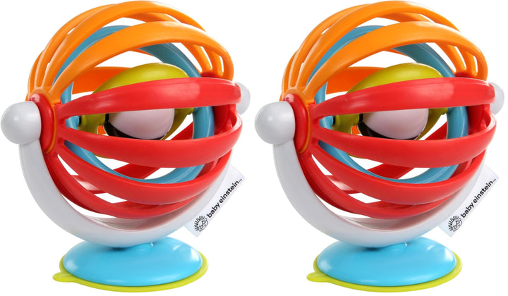 Baby Einstein 10069566 Sticky Spinner, Spielzeug Mit Saugnapf, Mehrfarbig (Packung mit 2) Baby Einst