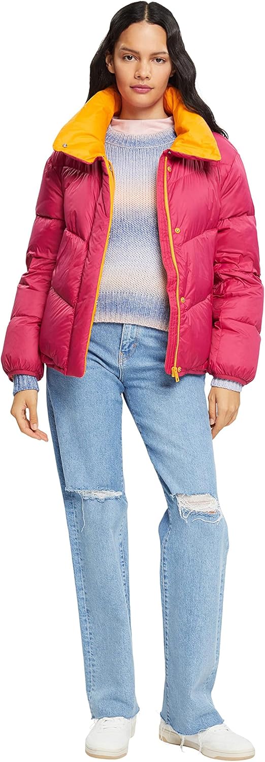 ESPRIT Damen Jacke S 650/DARK PINK, S 650/DARK PINK