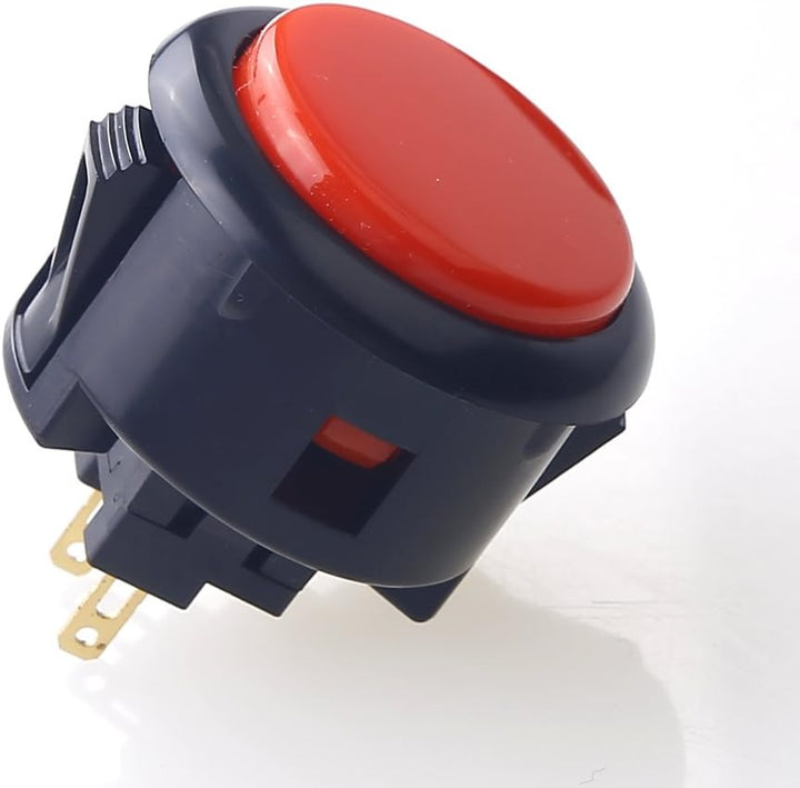 Sanwa 6 Stück OBSF-30 Original Druckknopf 30 mm – für Arcade Jamma Videospiel &amp; Arcade Joystick Spie
