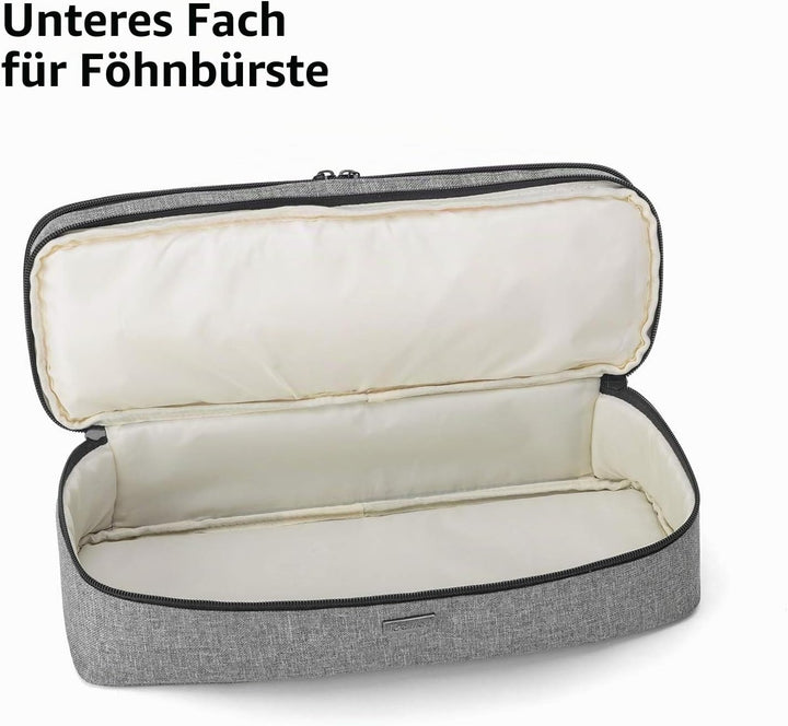 Teamoy Aufbewarhungstasche für Warmluftbürste Haartrockner, Glättender Styler Tragetasche, Reisetasc