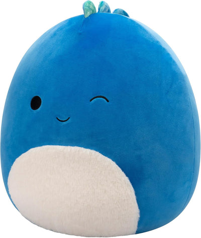 Squishmallows SQCR06633 - Brody der Dino 40 cm, offizielles Kelly Toys Plüsch, superweiches Kuschelt