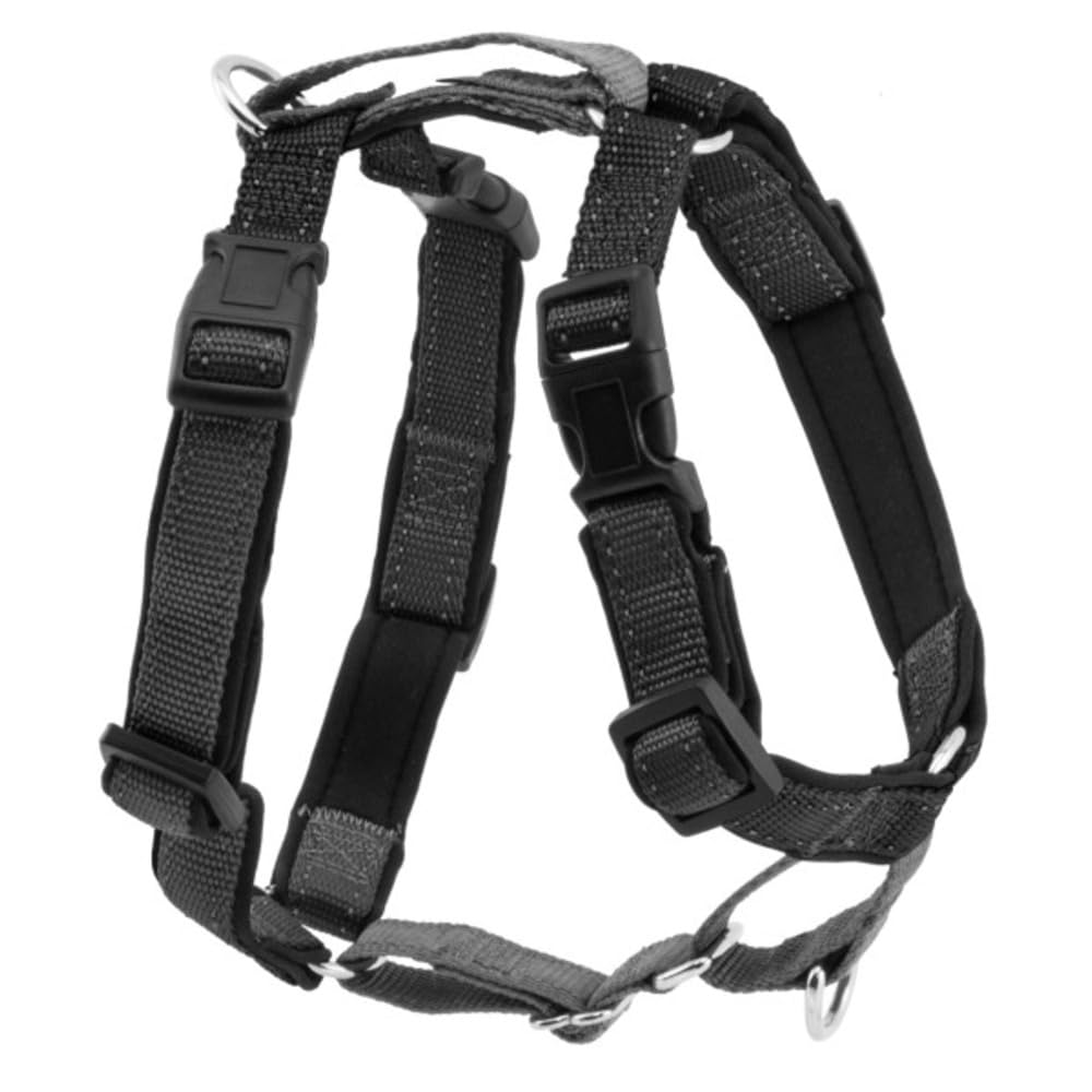 PetSafe 3-in-1-Geschirr und Rückhaltegurt für Hunde, Mit Anti-Zieh-Ring und Rückhaltegurt fürs Auto,