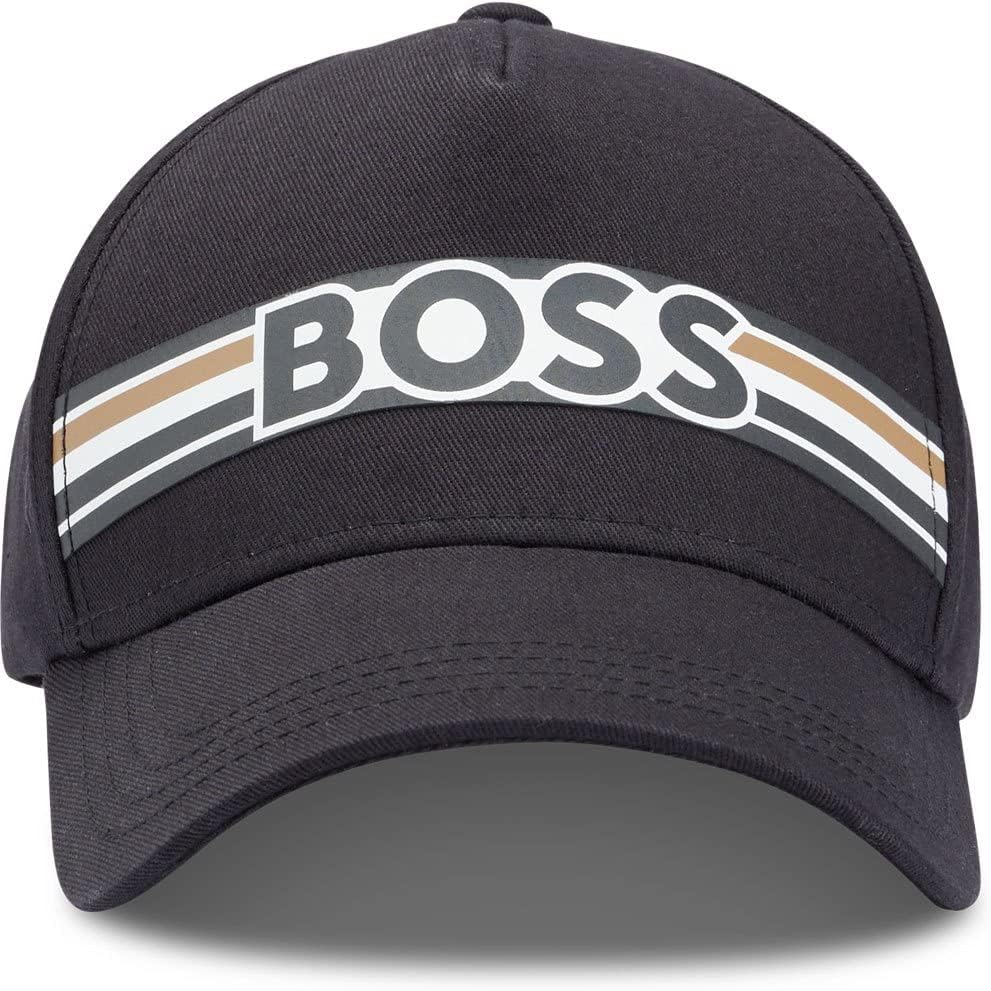 BOSS Men's Sky-Iconic Cap, Black1, ONESI