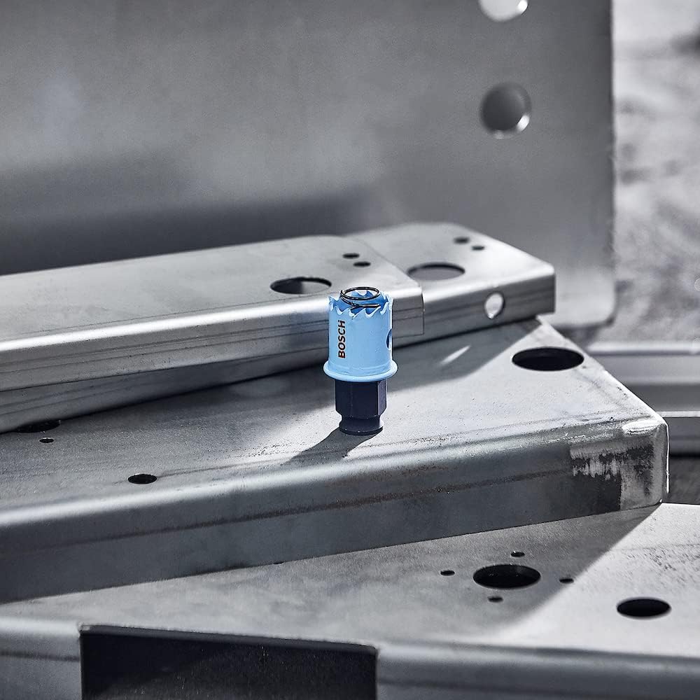 Sheet Metal holesaw 68 mm, 2 11/16" Ø 68 mm Schwarz / Blau, Ø 68 mm Schwarz / Blau