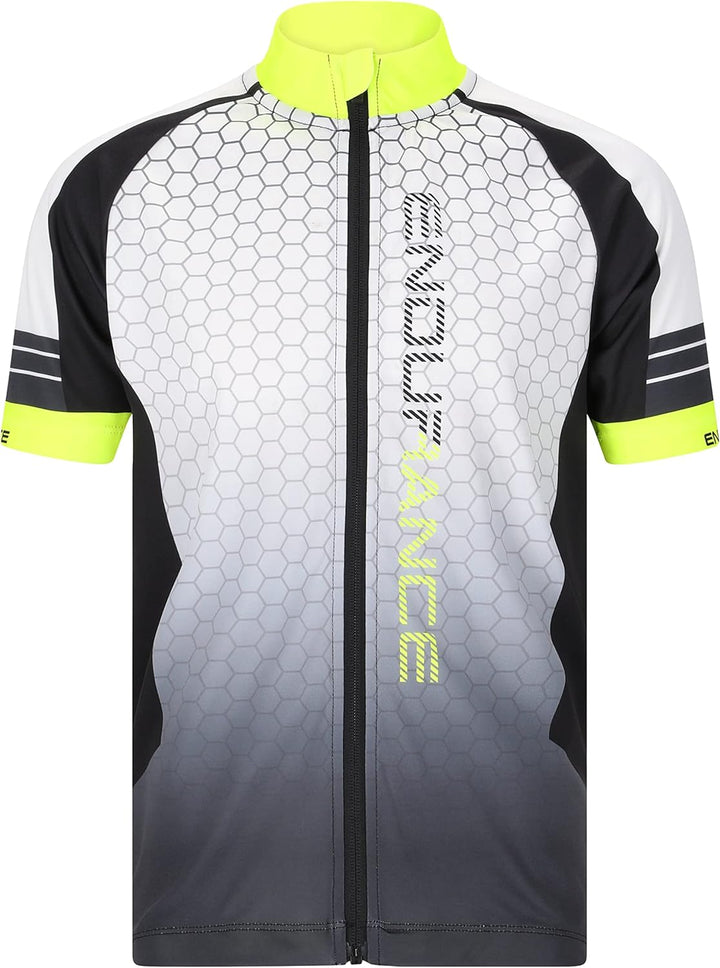 endurance Kinder Radtrikot Verove 152 5001 Safety Yellow, 152 5001 Safety Yellow