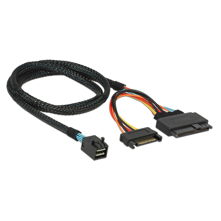 Cablecc U.2 U2 SFF-8639 NVME PCIe SSD Kabel für Mainboard Intel SSD 750 p3600 p3700 M.2 SFF-8643 Min