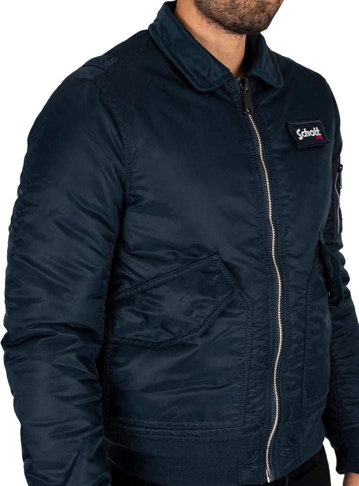 Schott NYC Unisex Bombers XS marine, XS marine