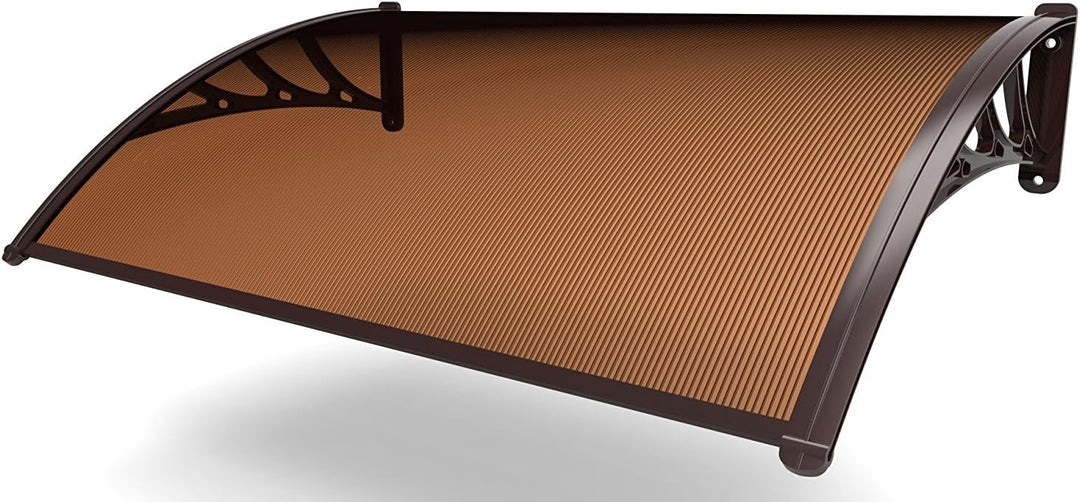 Blinky 96899-05 Vordach ABS Bronziert, Aveolar, 60 x 100 cm, Seitenständer aus ABS schwarz 60x100 cm