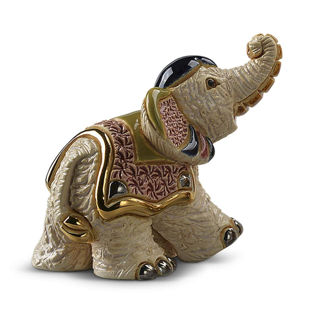 De Rosa Rinconada - Indischer Elefant Keramik Figur II.