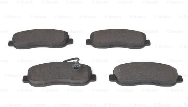 Bosch BP1417 Bremsbeläge - Vorderachse - ECE-R90 Zertifizierung - vier Bremsbeläge pro Set