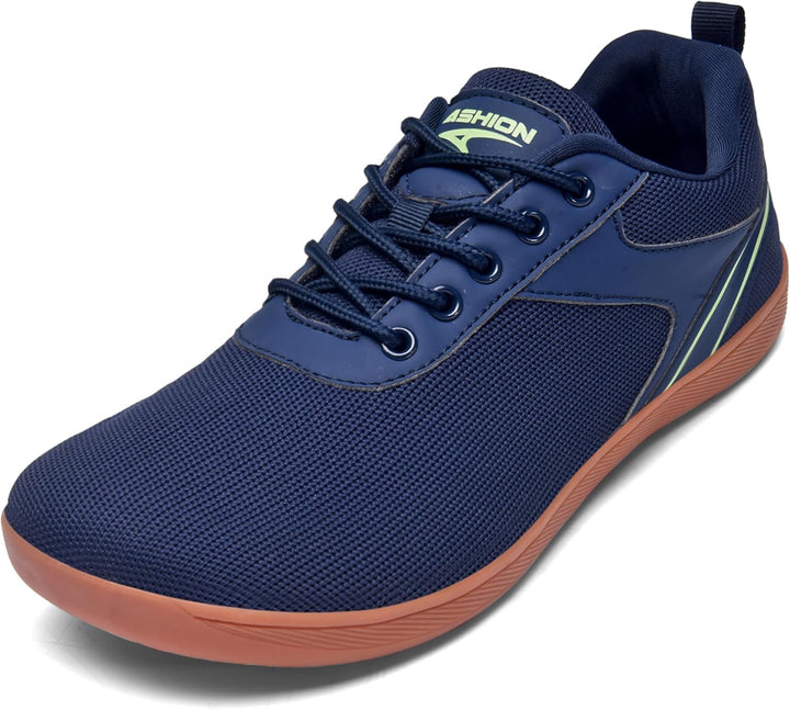 ASHION Unisex Barfussschuhe Damen Herren Barfussschuhe Breite Schuhe Walkingschuhe Traillaufschuhe S