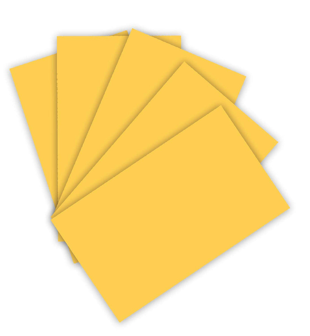 folia 6366 - Tonpapier 130 g/m², Tonzeichenpapier in gold glänzend, DIN A3, 50 Bogen, als Grundlage